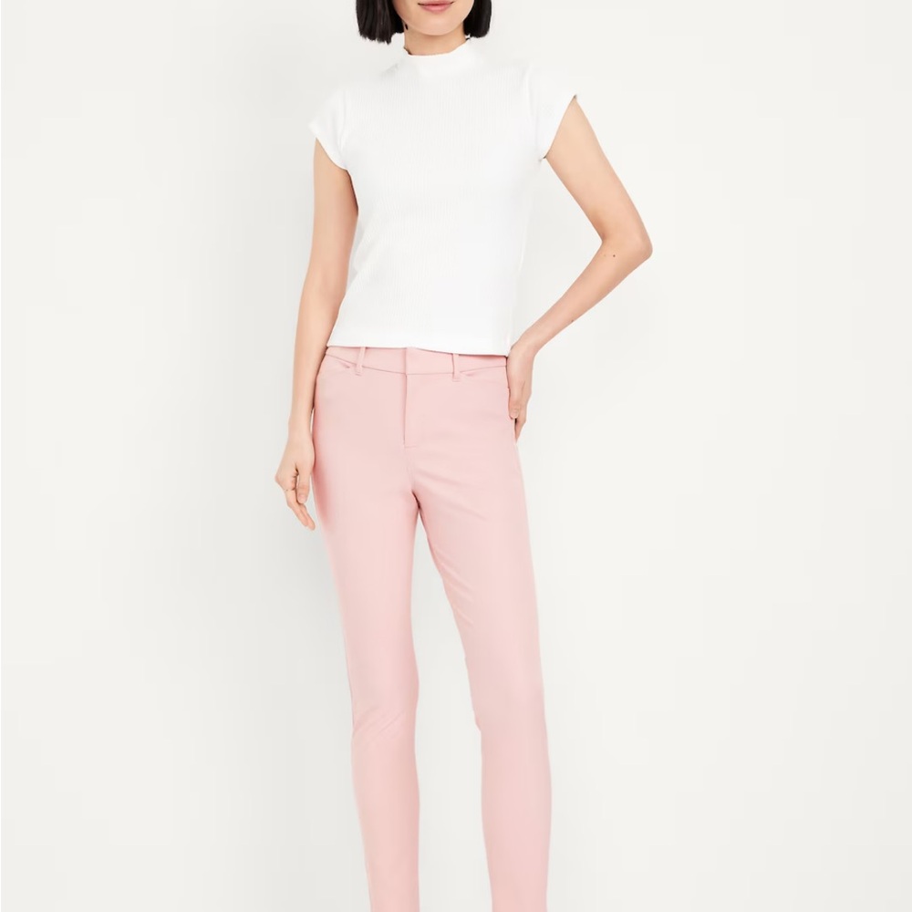 Old Navy Pink Pixie Skinny Pants